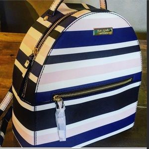 Kate spade Laurel Way stripe backpack